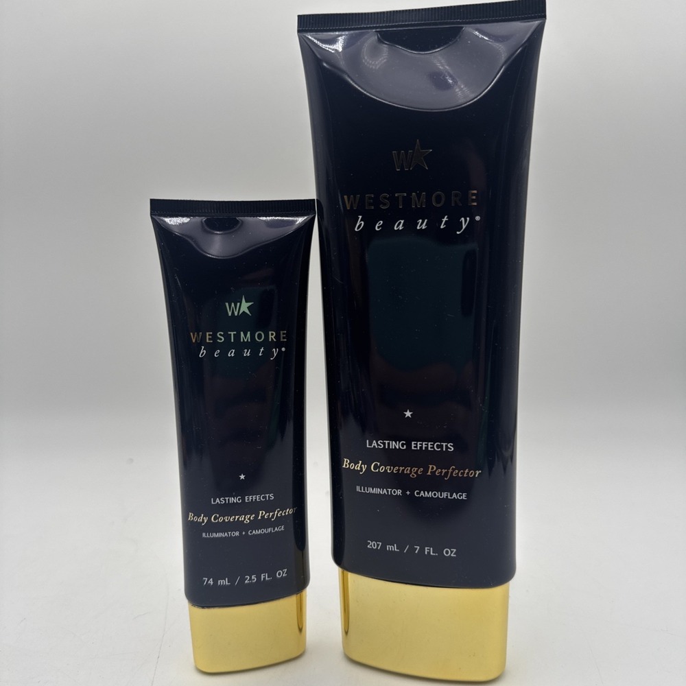 Westmore Beauty Body Coverage Perfector Bronze Radiance Duo 7oz & 2.5oz Sealed